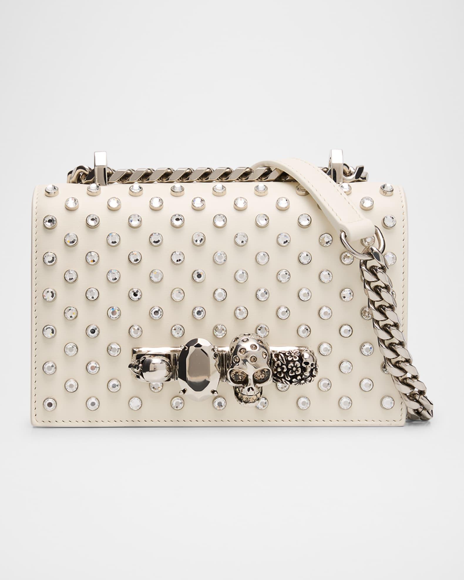 Jeweled Leather Shoulder Bag Product Image