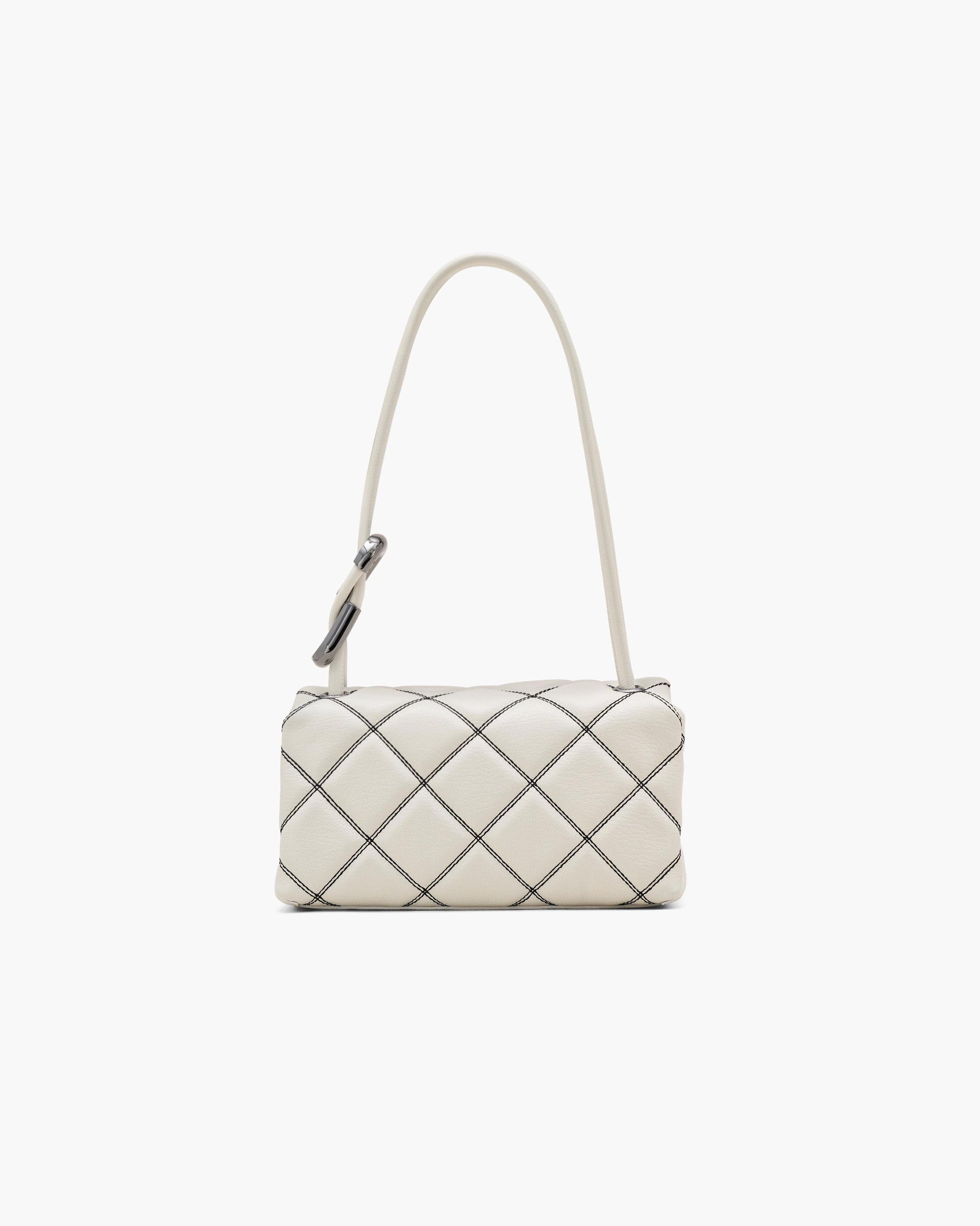 The Bi-Color Quilted Mini Dual Shoulder Bag Product Image