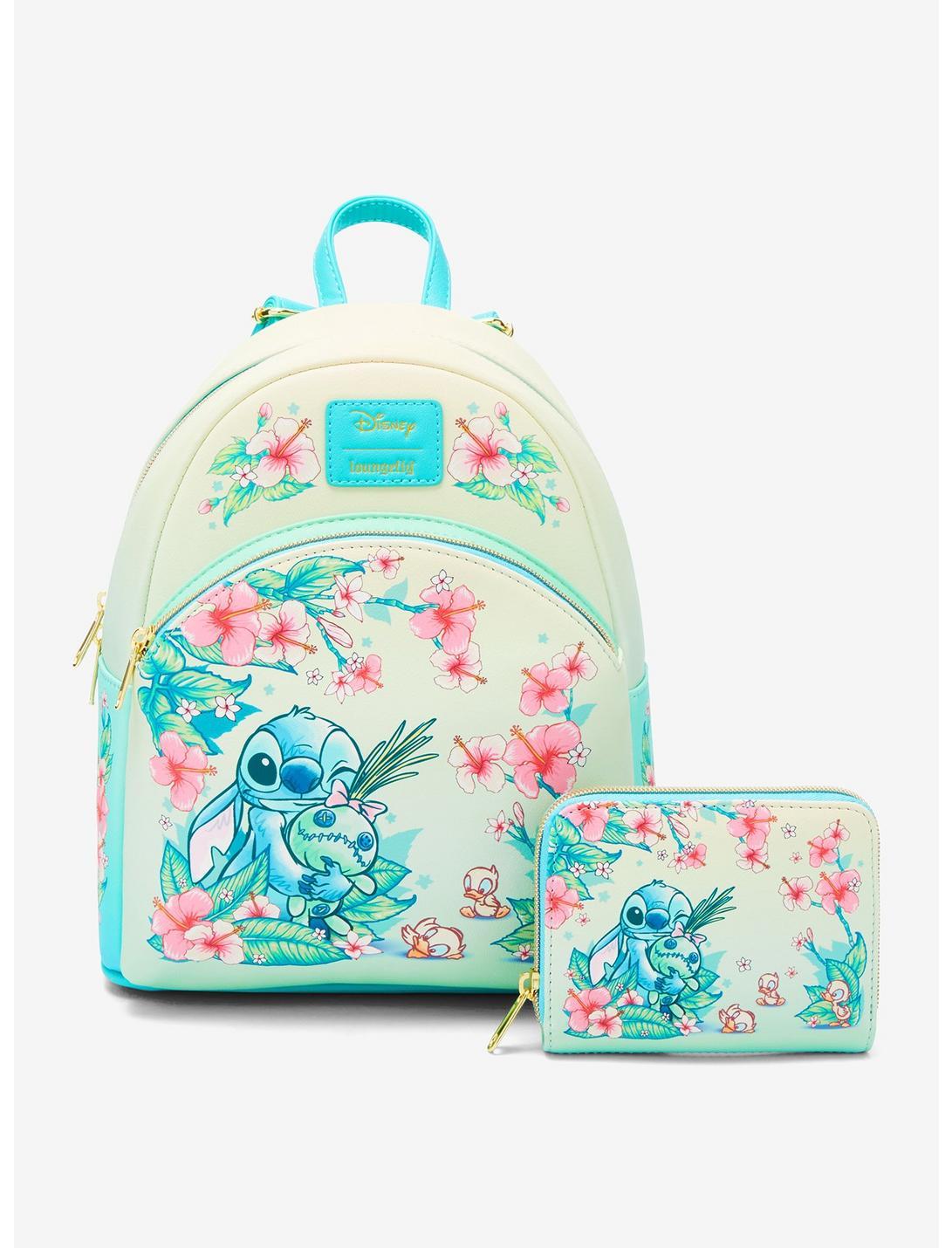 Loungefly Disney Stitch Floral Mini Backpack Product Image