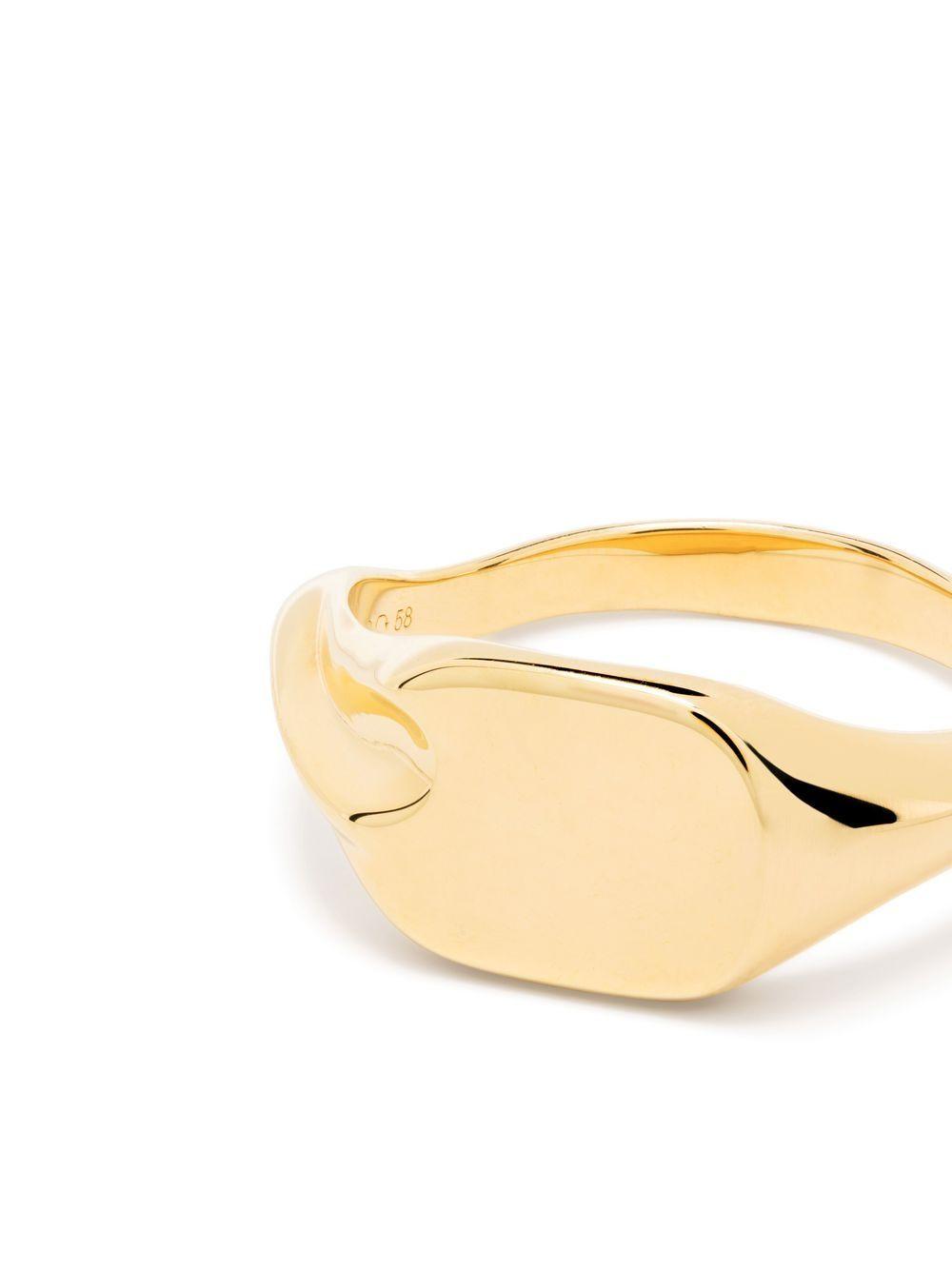 Edan sculpted signet ring Product Image