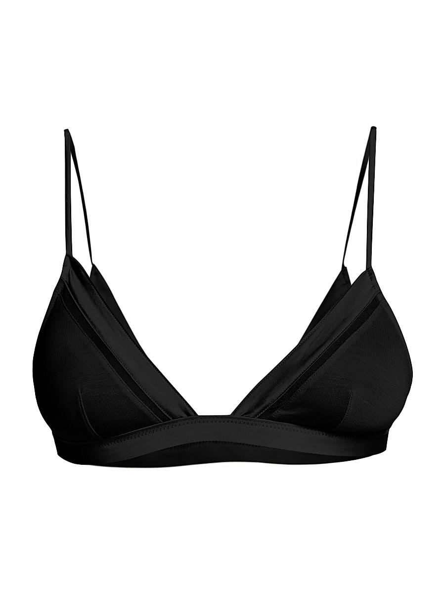 Intime Soft Mesh-Inset Bra Product Image