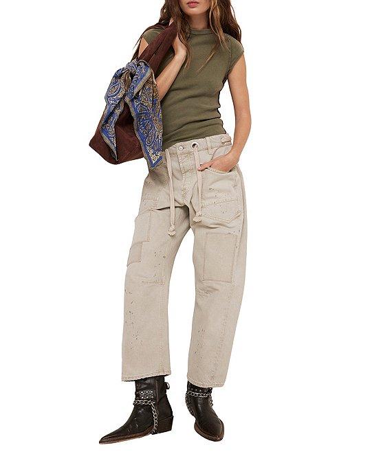 Free People Ever Had Crew Neck Short Sleeve Knit Tee Product Image