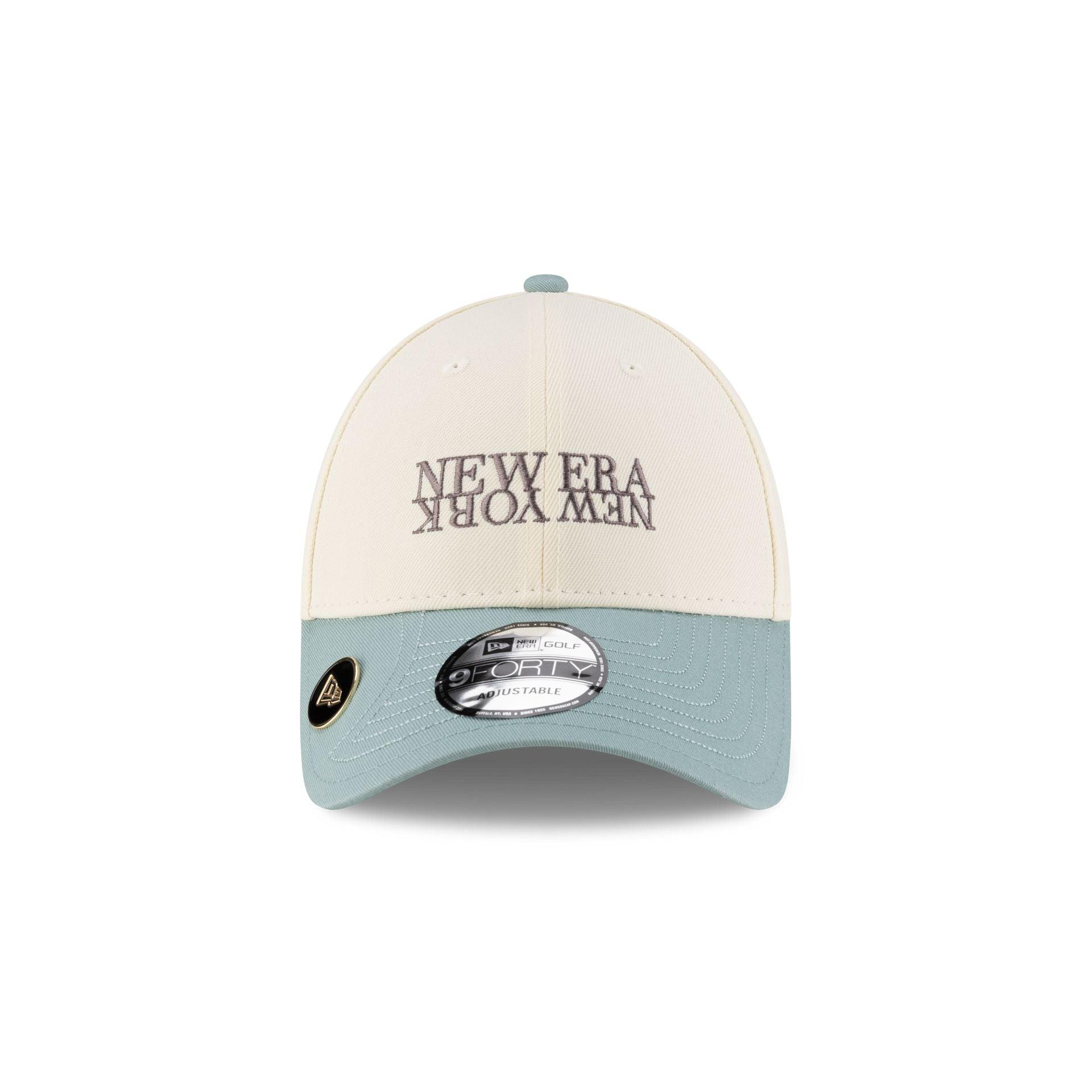 New Era Cap Two-Tone Ballmarker Blue 9FORTY Adjustable Hat Male Product Image