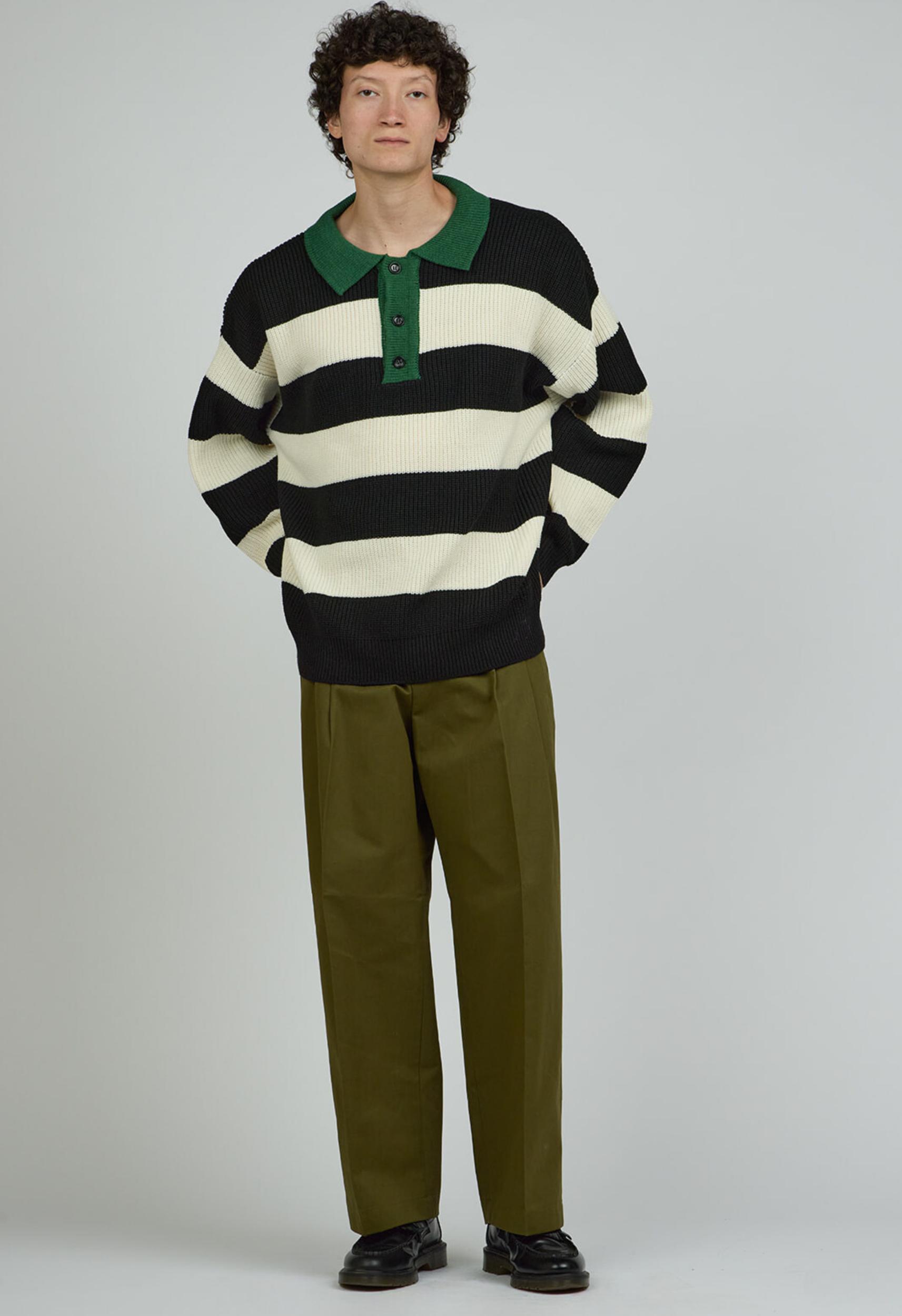 Traves Stripe Sweater Product Image
