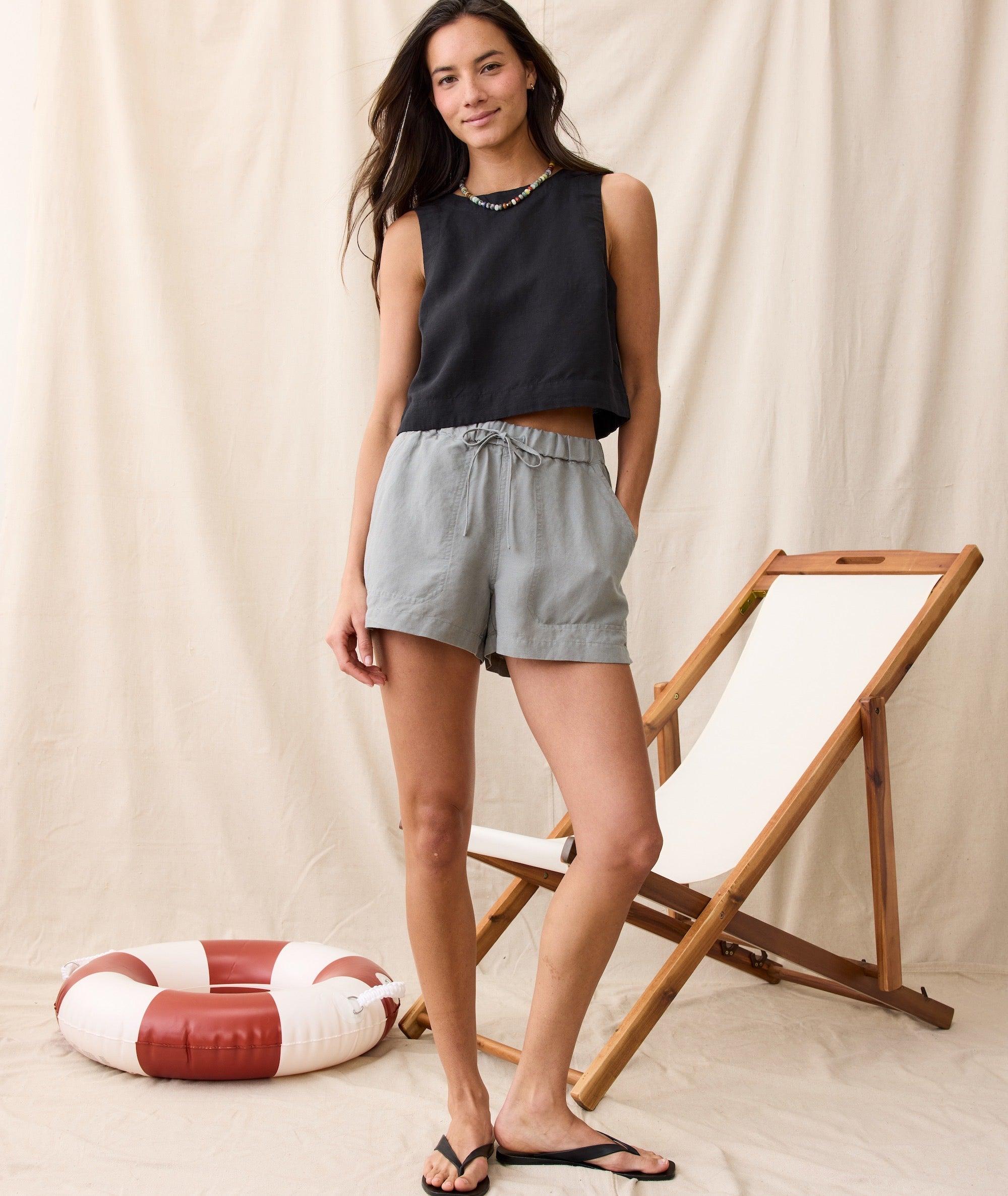 Linen Drawstring Short Product Image