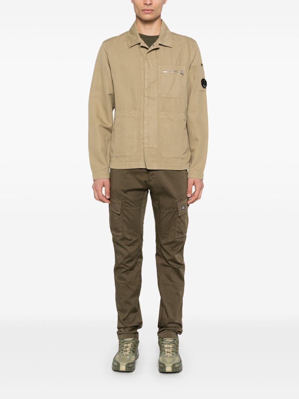 twill shirt jacket  Product Image