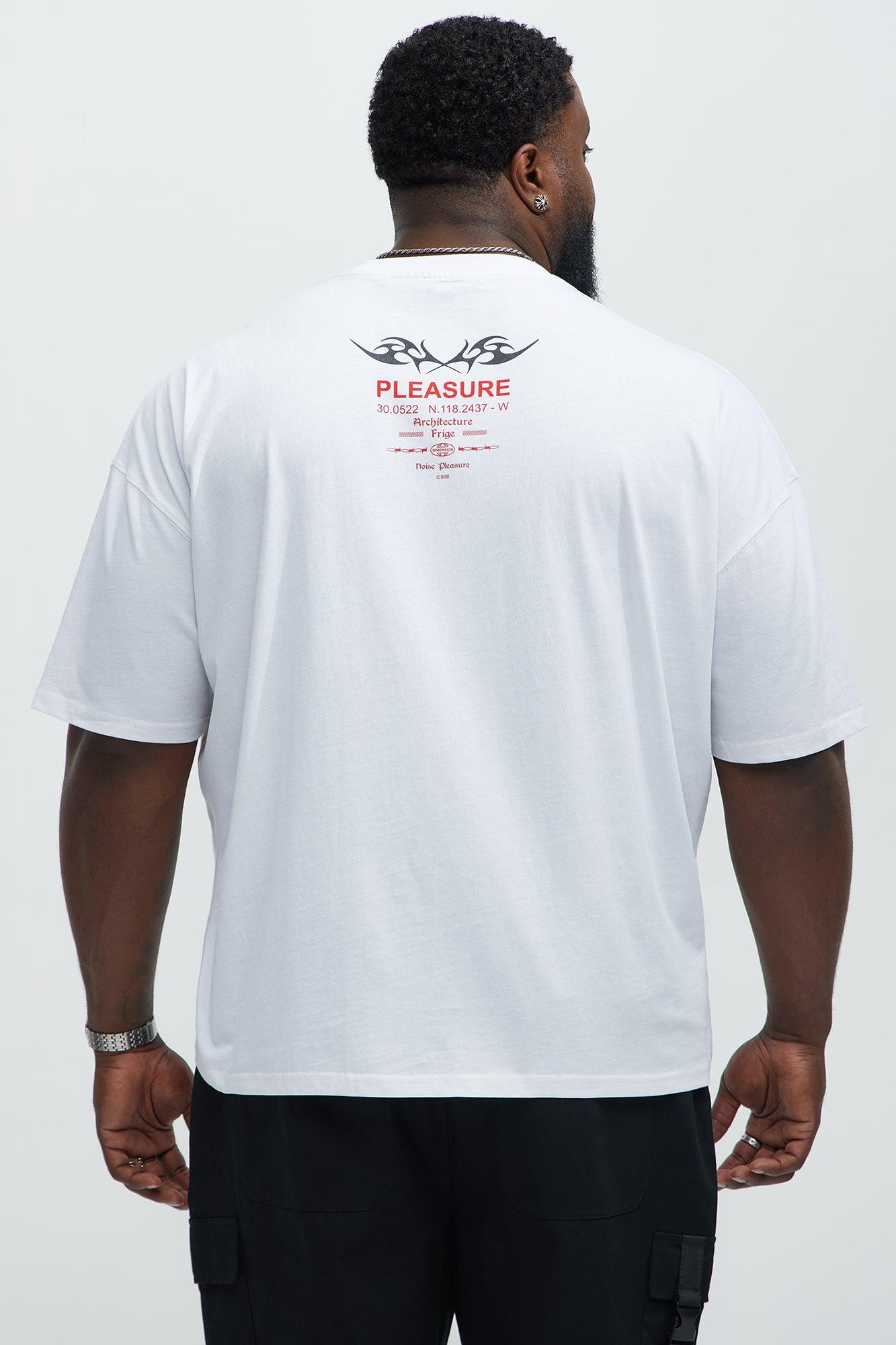 Pleasure Architecture Oversized Short Sleeve Tee - White Product Image