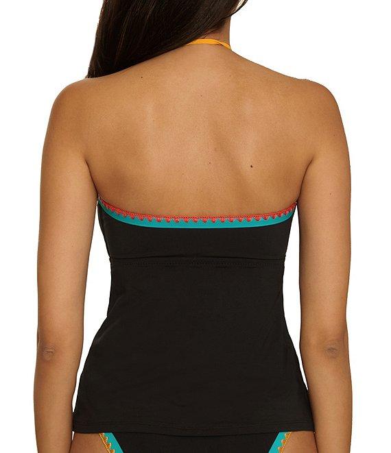 Lucky Brand Avila Colorblock Scoop Waist Hipster Swim Bottom Product Image