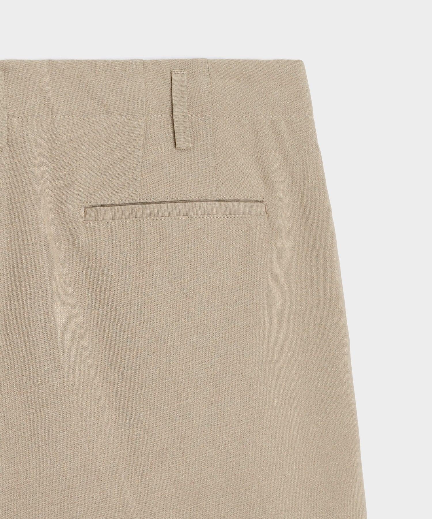 8" Italian Sueded Linen Hollywood Short Product Image