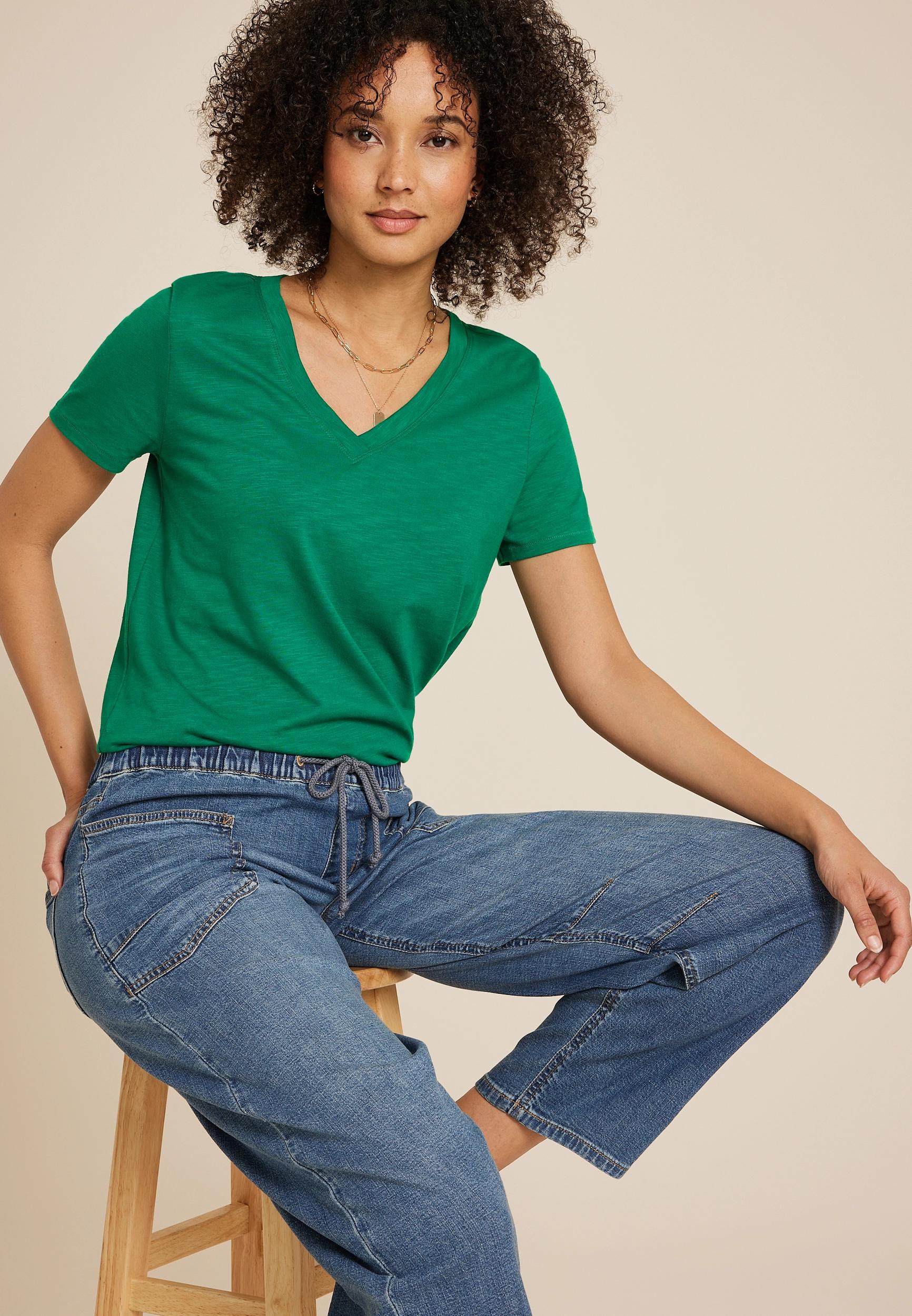 24/7 Dawson V Neck Tee Product Image