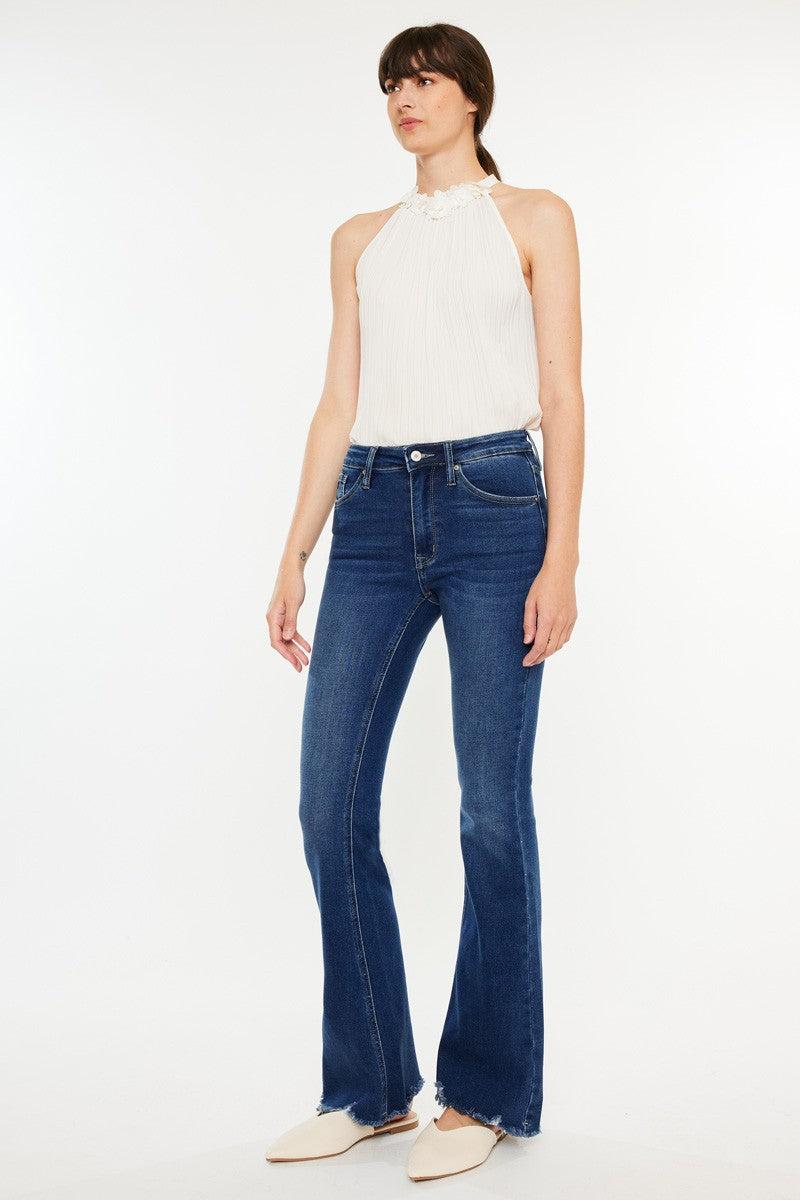 High Rise Bootcut Jeans Product Image