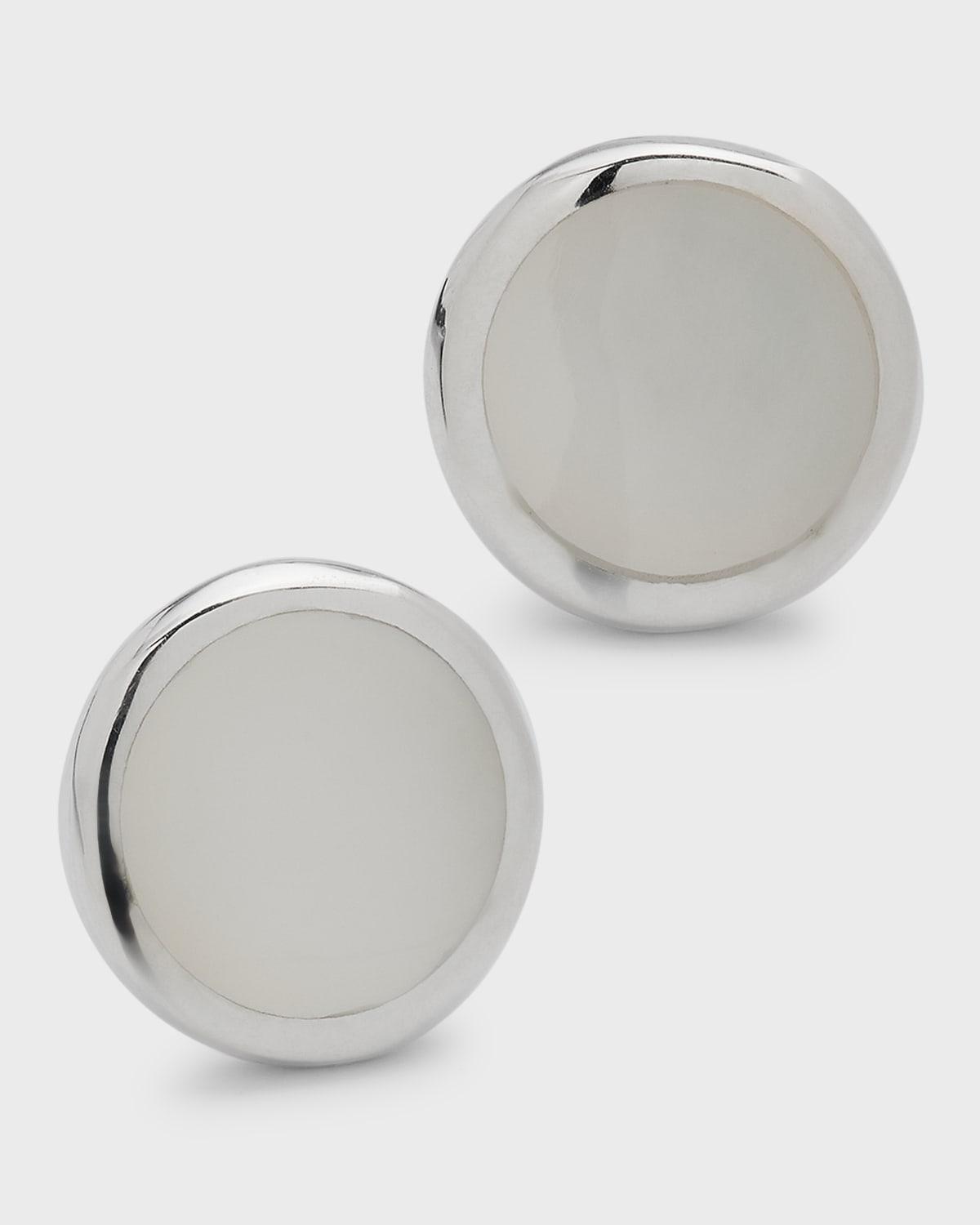 Ippolita Sterling Silver Rock Candy Mother of Pearl Stud Earrings Product Image