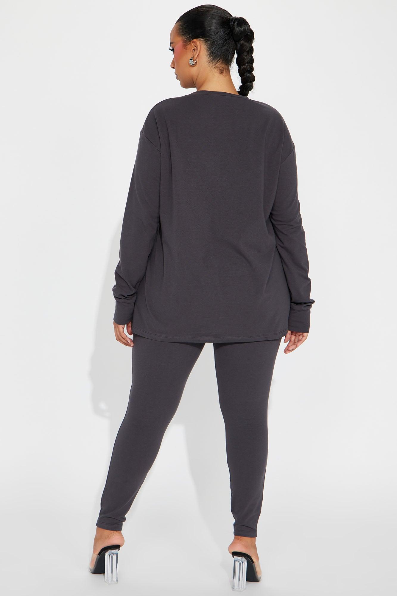 Legendary World Tour Legging Set - Charcoal Product Image