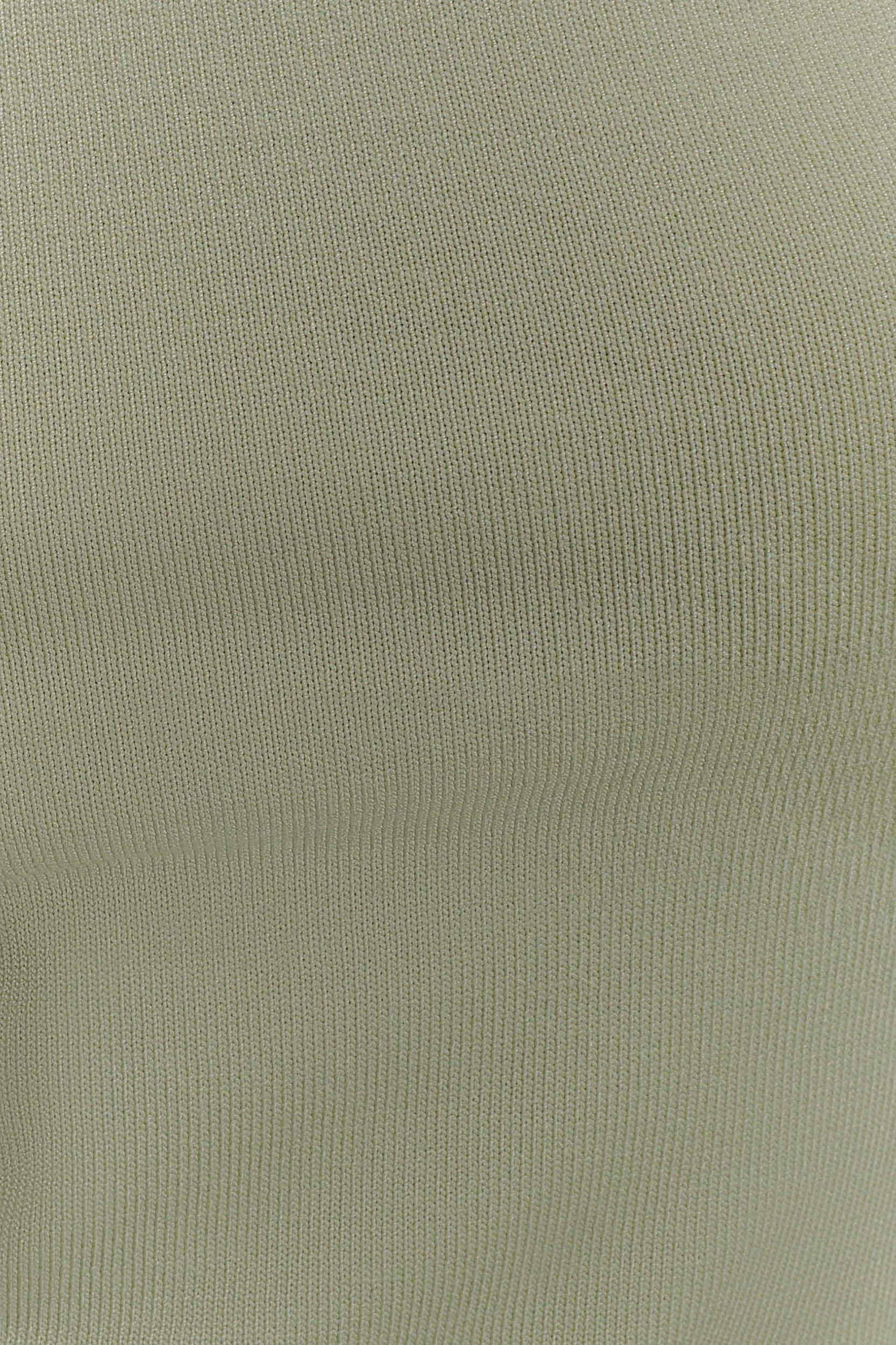 Xanthia Knit Halter Top - Pastel Green Product Image