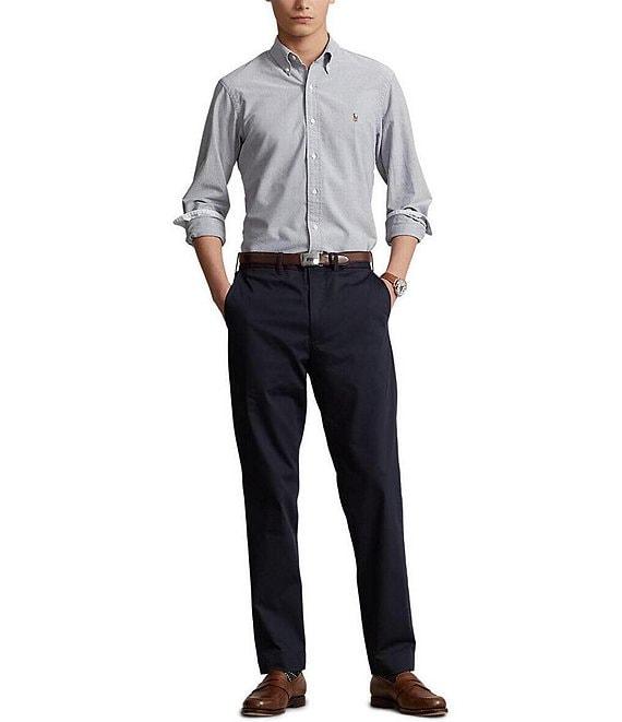 Polo Ralph Lauren Classic-Fit Oxford Long-Sleeve Woven Shirt Product Image