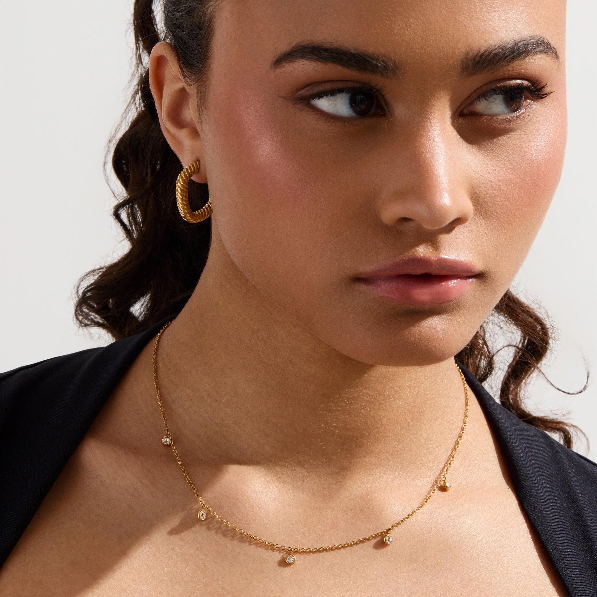 Hollywood Hoop Earrings Product Image