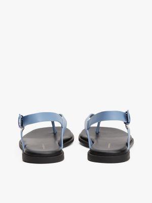 Flat Leather Slingback Sandal Product Image