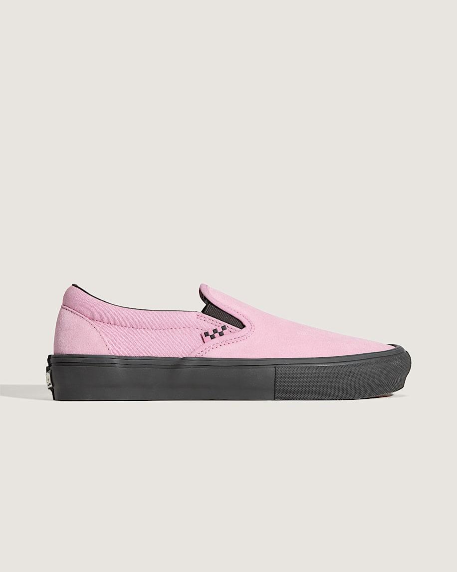 Skate Slip-On Shoe in Pink / Black| Vans US Product Image