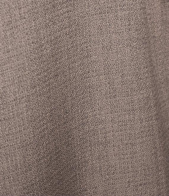 Kasper Plus Size Stretch Crepe Long Sleeve Open-Front Drape Jacket Product Image