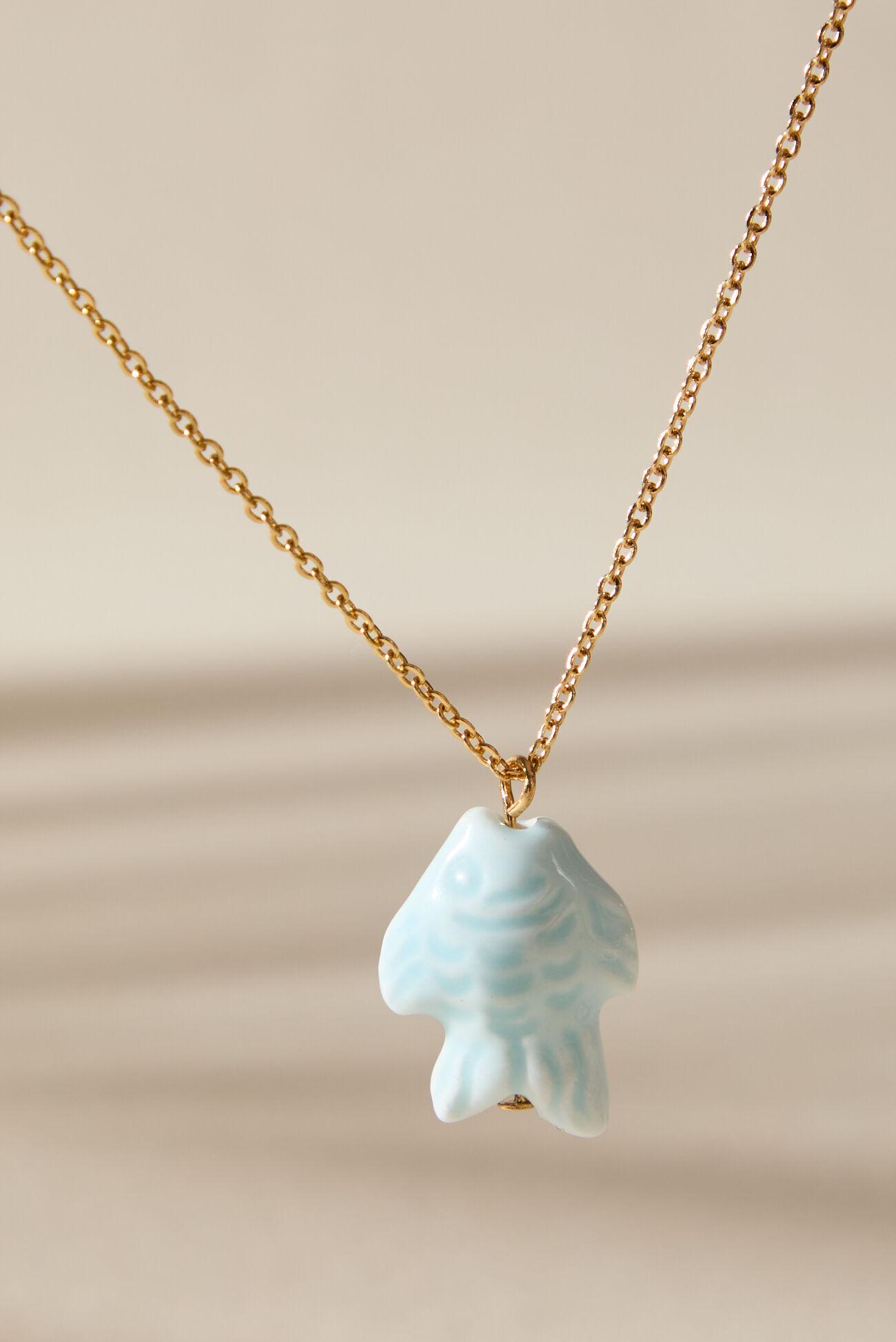 Fish Charm Necklace Product Image