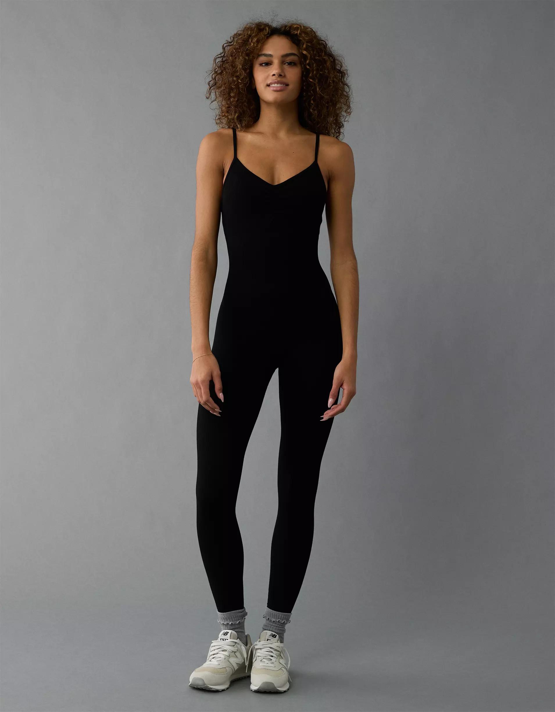 AE Seamless Cinch Front Jumpsuit Product Image