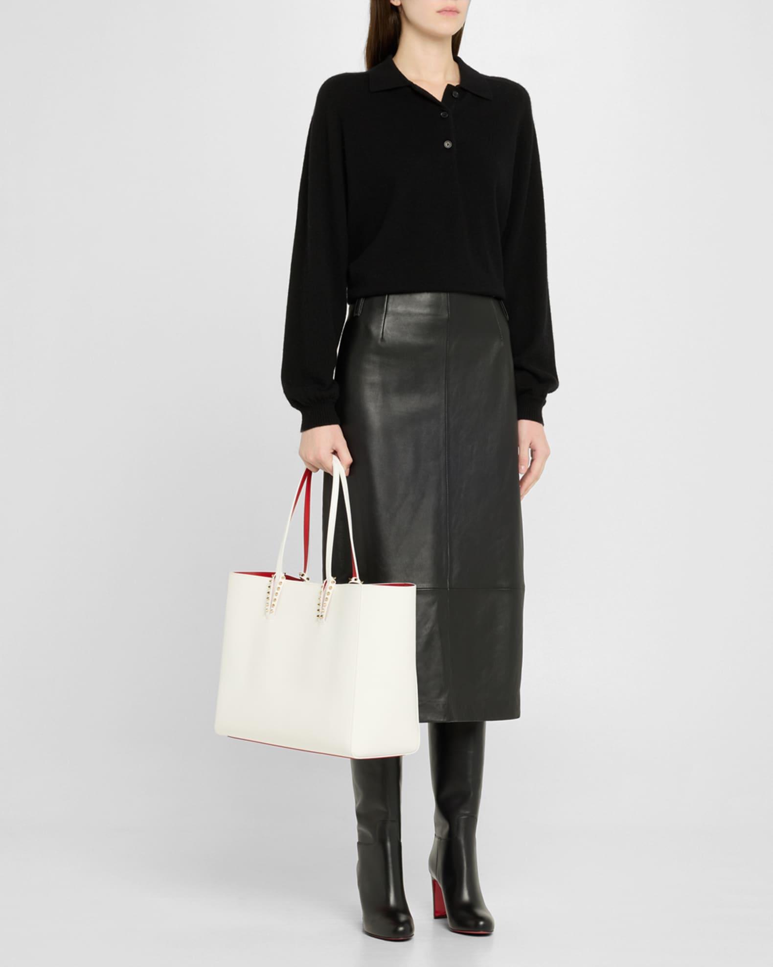 Cabata Soft Large Tote Bag in Grained Leather Product Image