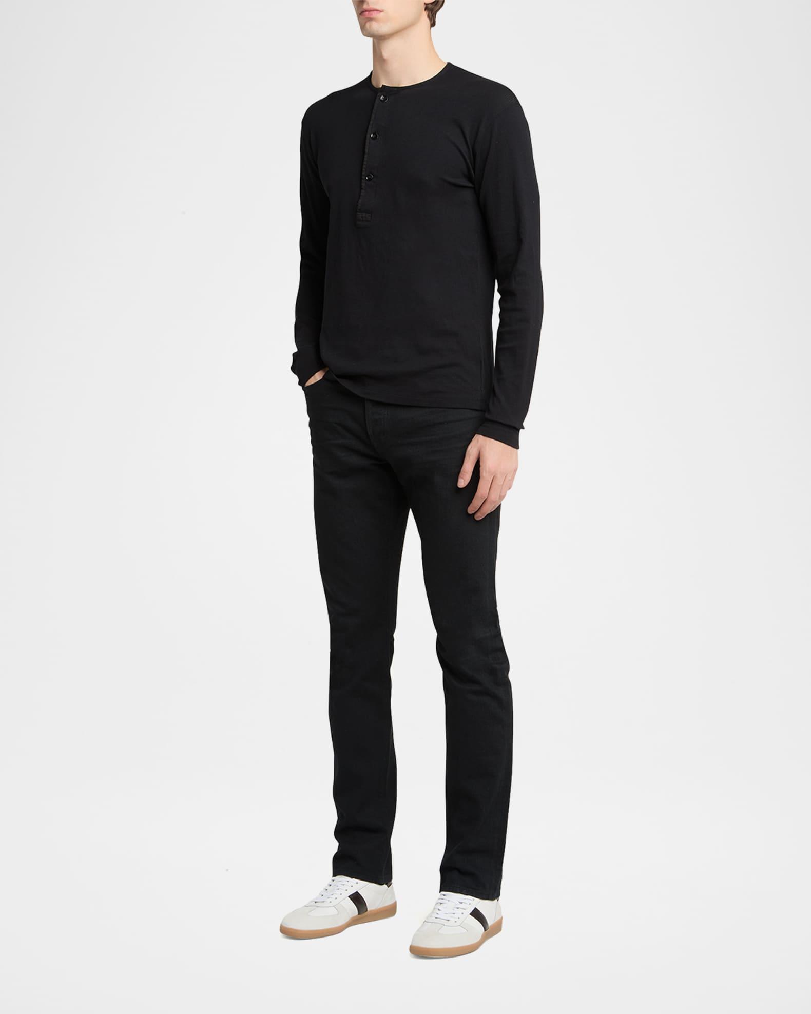 Men's Archer Suede and Leather Low-Top Sneakers  Product Image