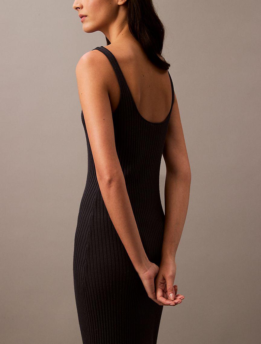 Silk Cashmere Sweater Dress Product Image