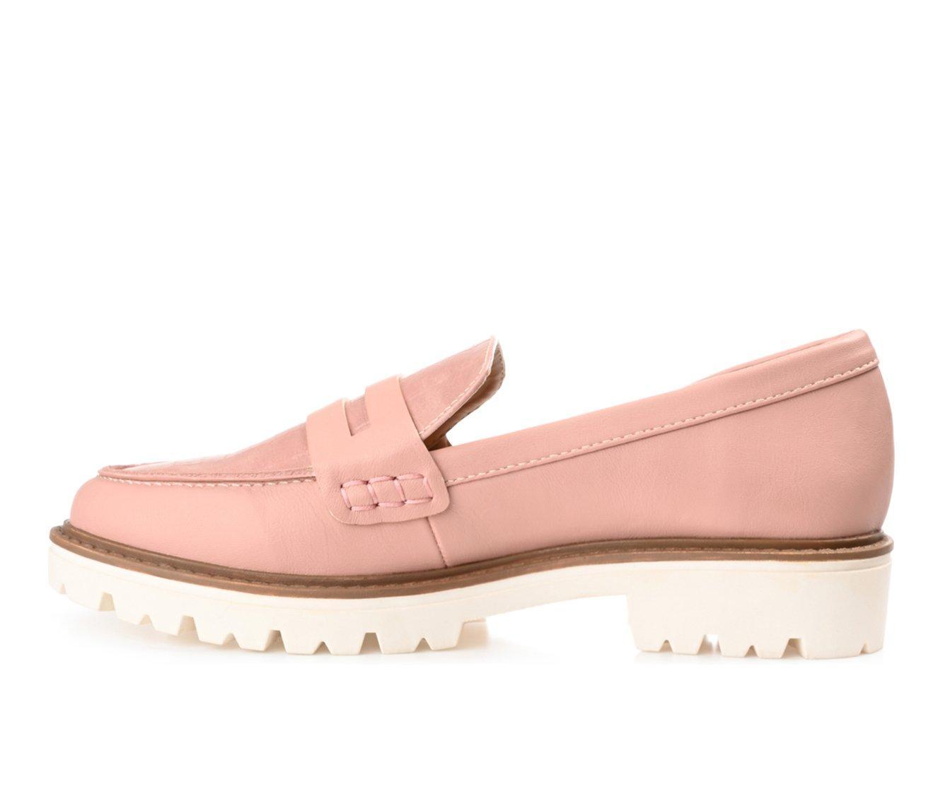 Women's Journee Collection Kenly Lugged Loafers Product Image