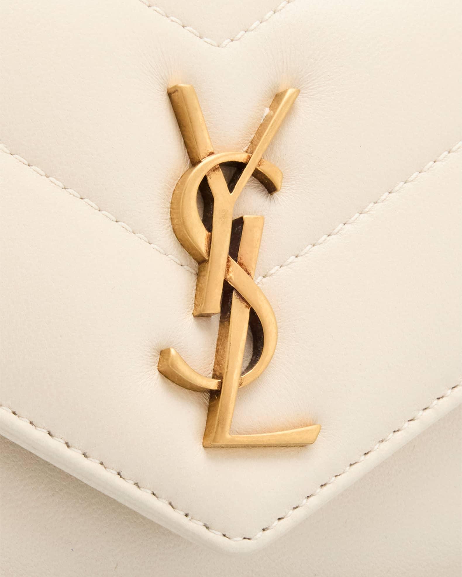 Loulou Mini YSL Chain Crossbody Bag in Quilted Leather Product Image