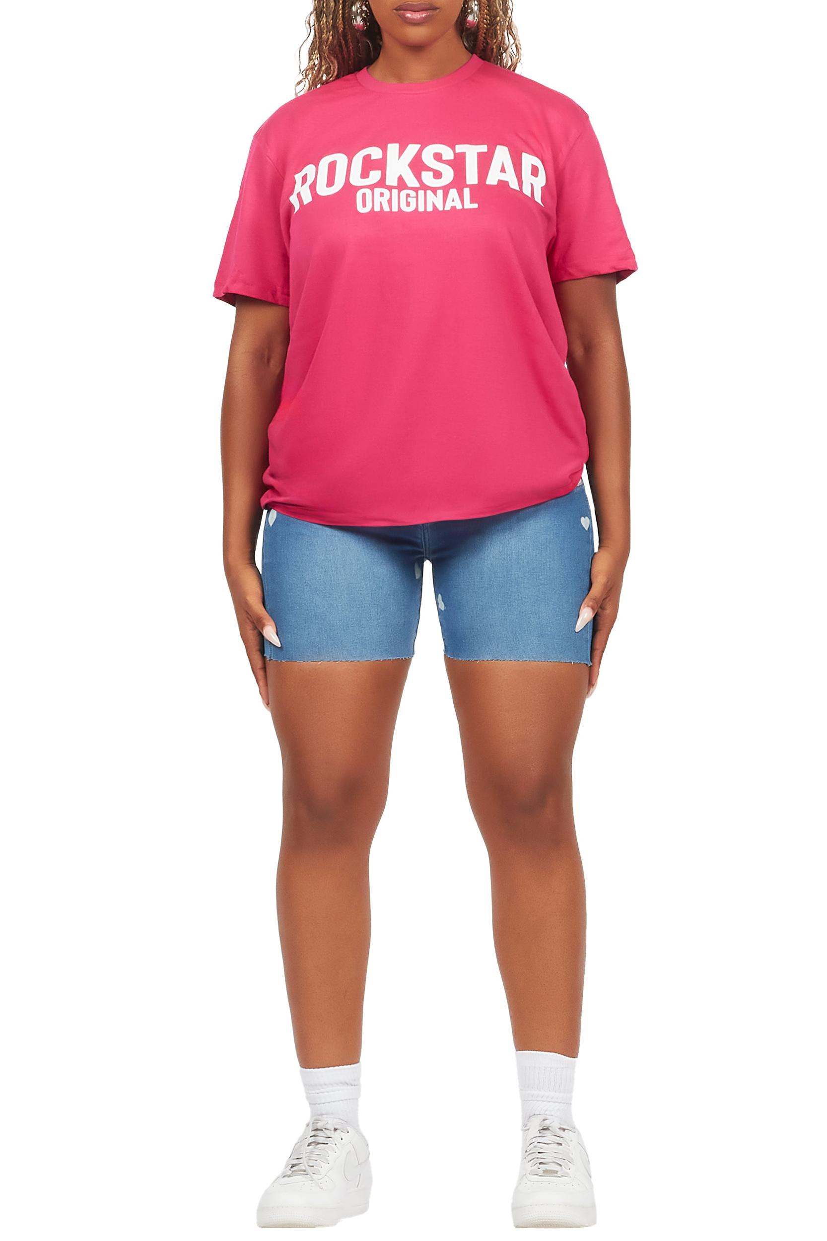 Fana Fuchsia Oversized T-Shirt Female Product Image
