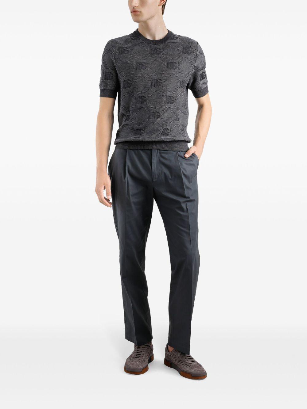 logo-jacquard T-shirt Product Image