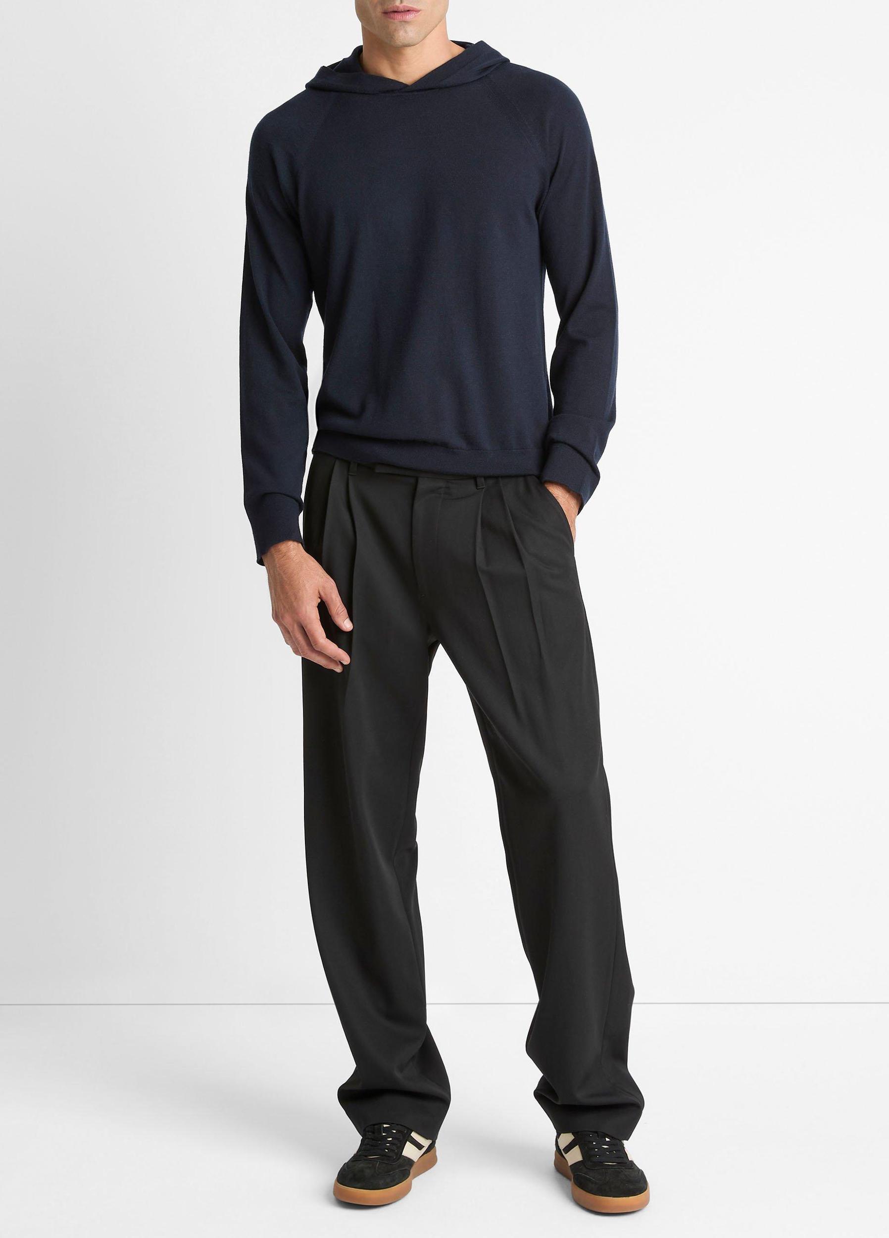 Featherweight Merino Wool-Cashmere Hoodie Product Image