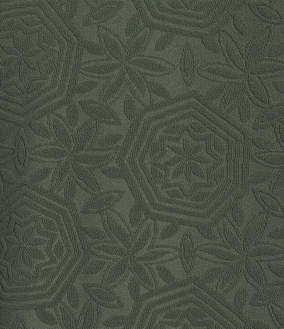 Rowm Short Sleeve Geo Terry Camp Shirt Product Image