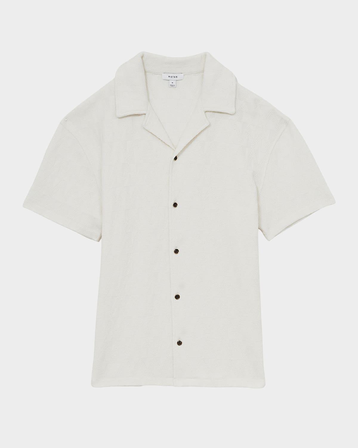 Men's Ackling Geo Knit Camp Shirt Product Image