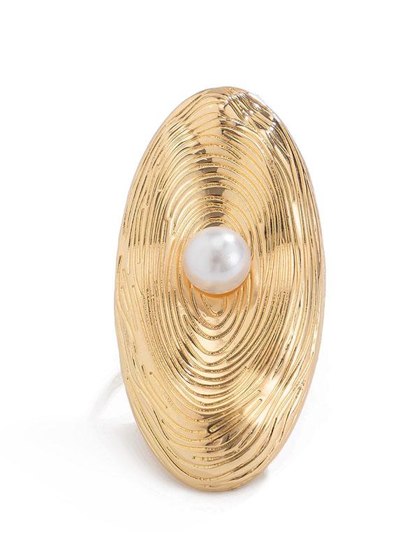 Geometric Solid Color Rings Accessories Product Image