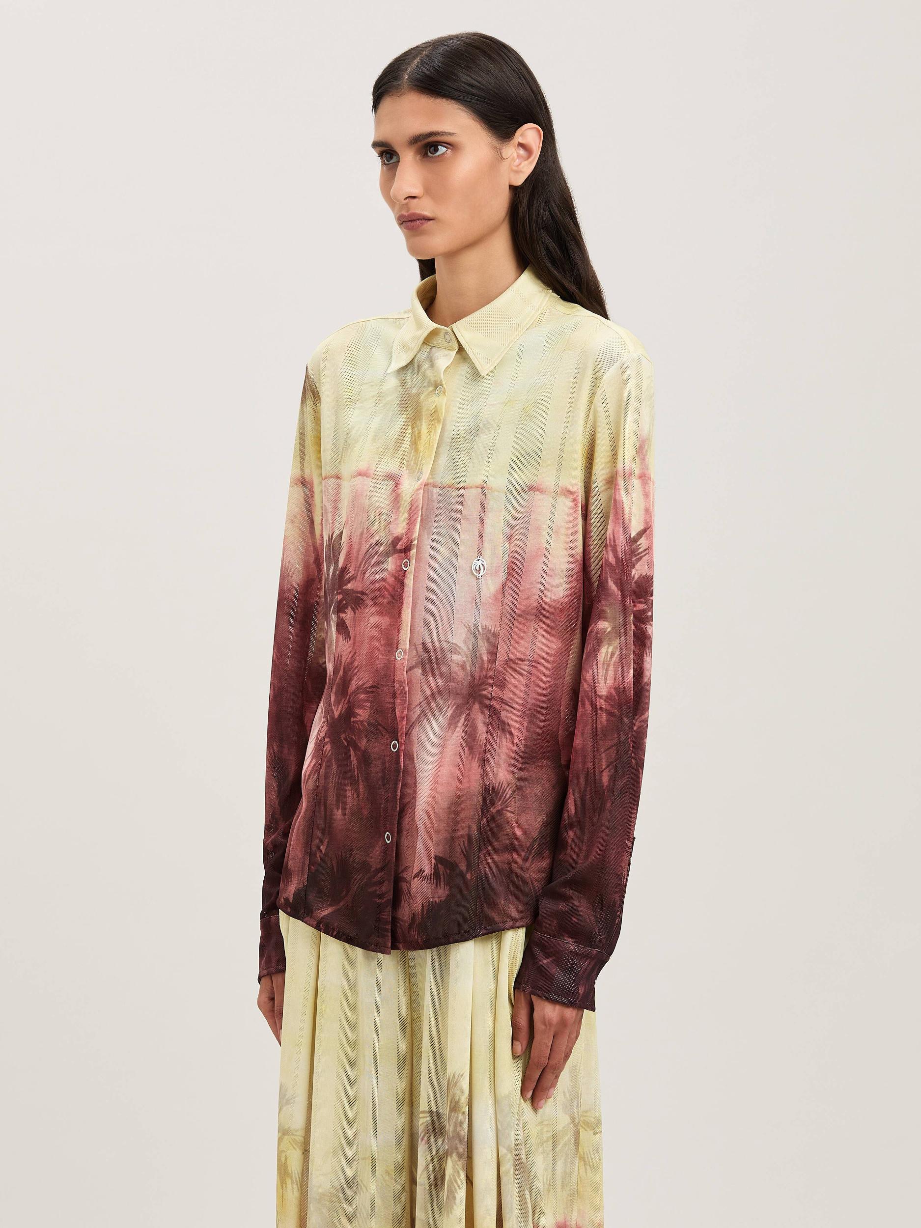 SUNSET PALMS MESH SHIRT Product Image