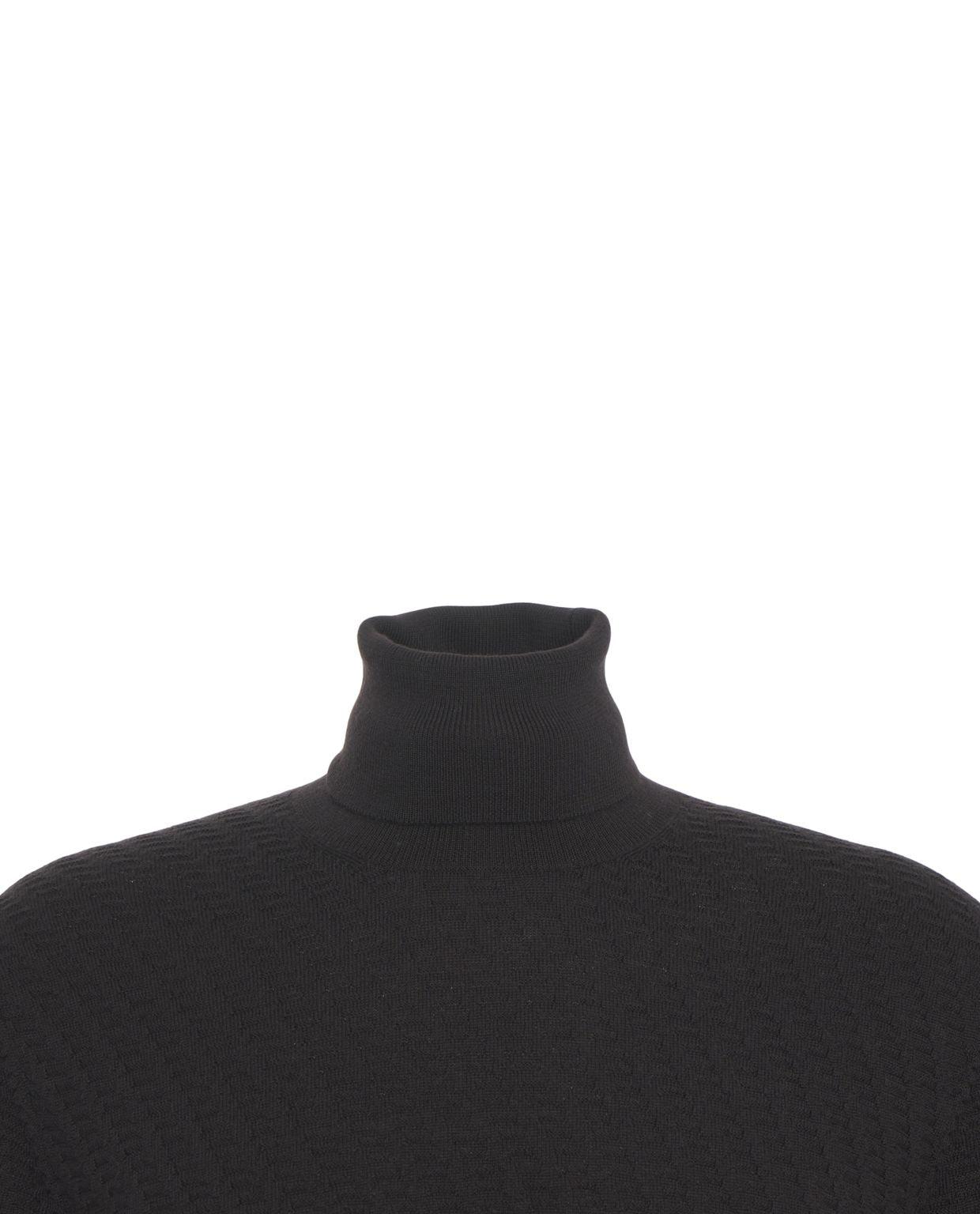 Virgin wool turtleneck sweater Product Image