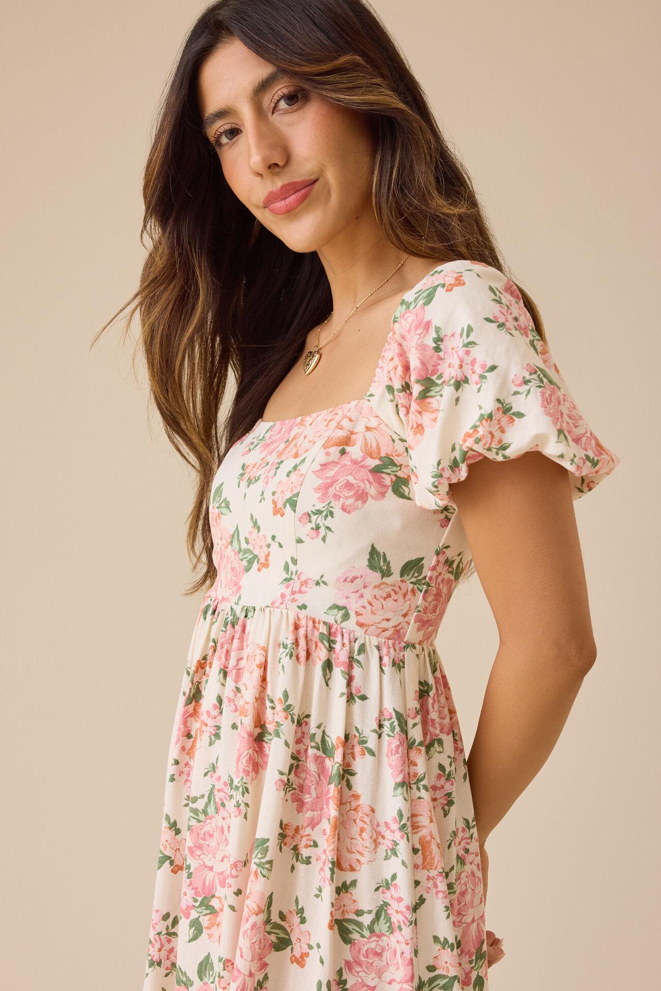 Cameron Floral Maxi Dress Product Image