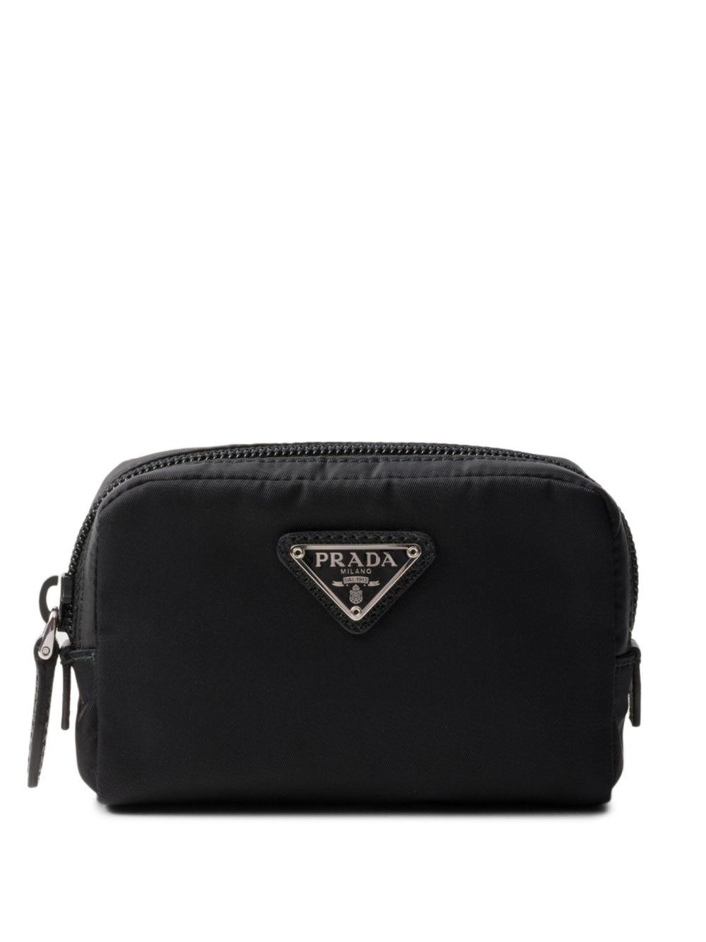 logo-triangle make-up bag Product Image