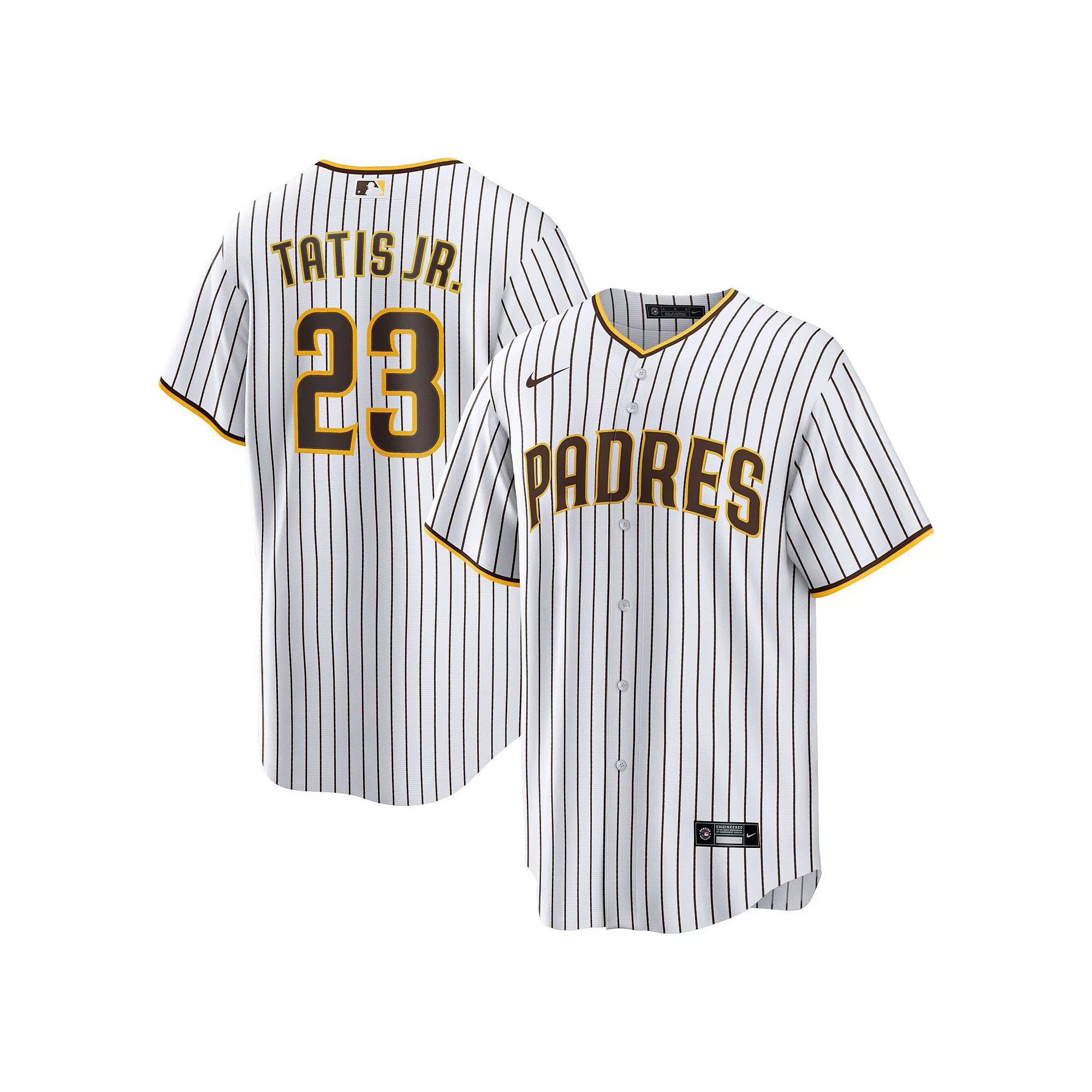 Men's Nike Fernando Tatis Jr. White San Diego Padres Home Replica Player Jersey, Size: Medium Product Image