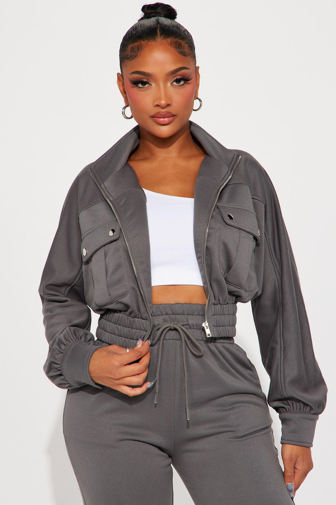 Laid Back Jogger Set - Charcoal Product Image