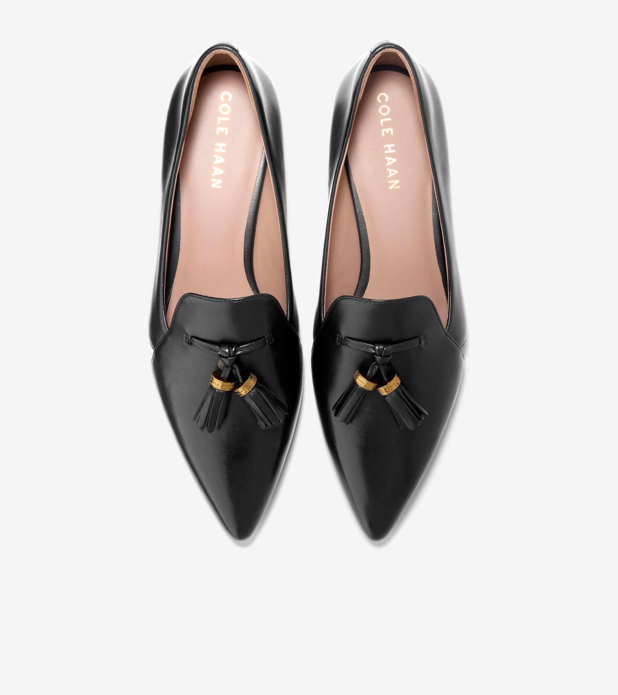 Cole Haan Womens Vanya Tassel Flats Product Image