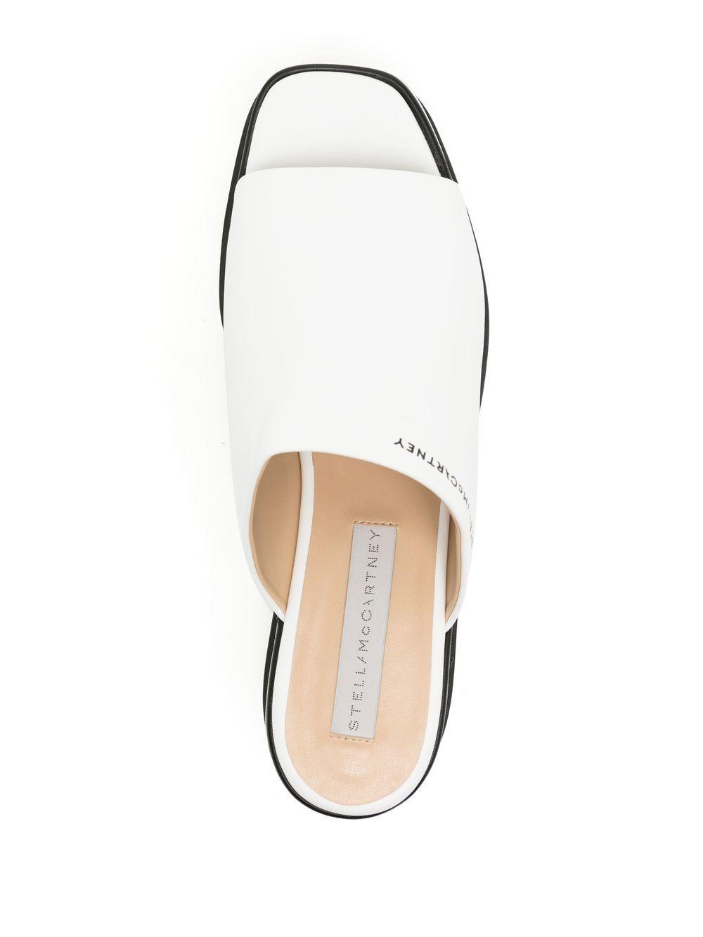 platform-sole slip-on sandals Product Image