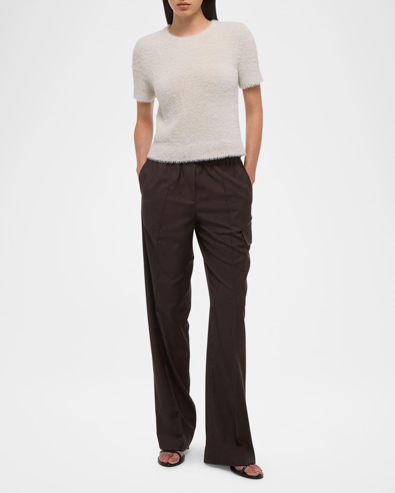 Relaxed Pull-On Cargo Trousers Product Image