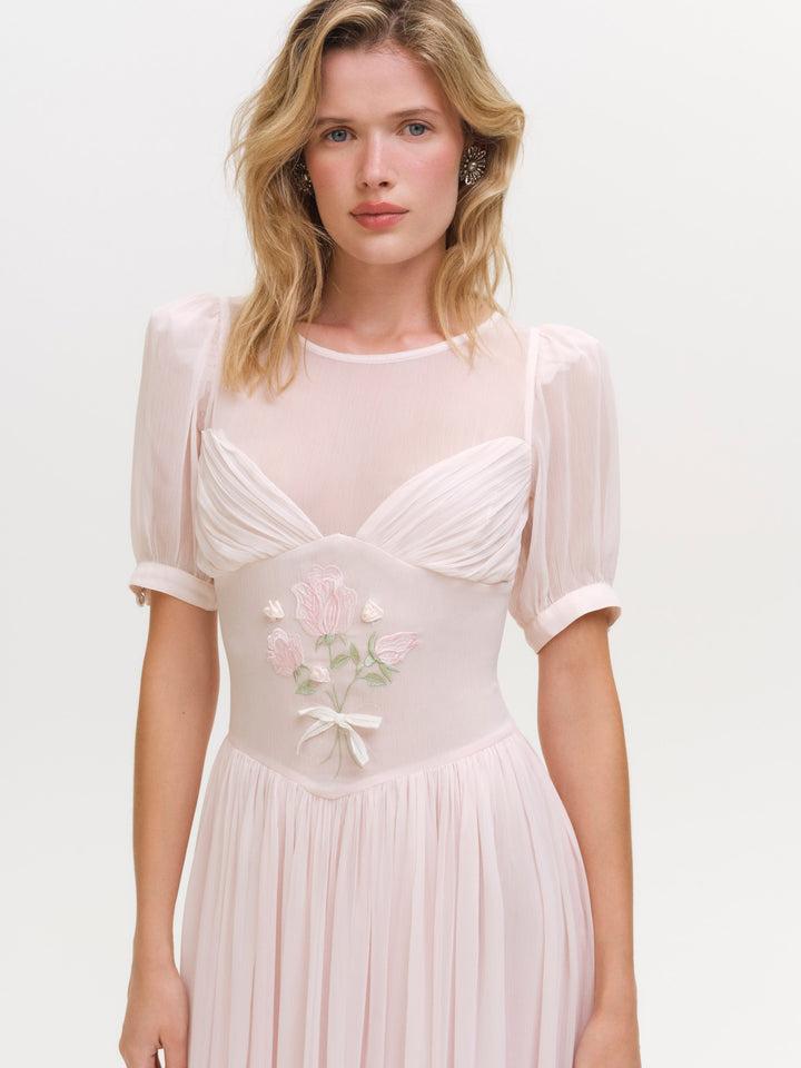 Rae Rose Maxi Dress — Pink Product Image