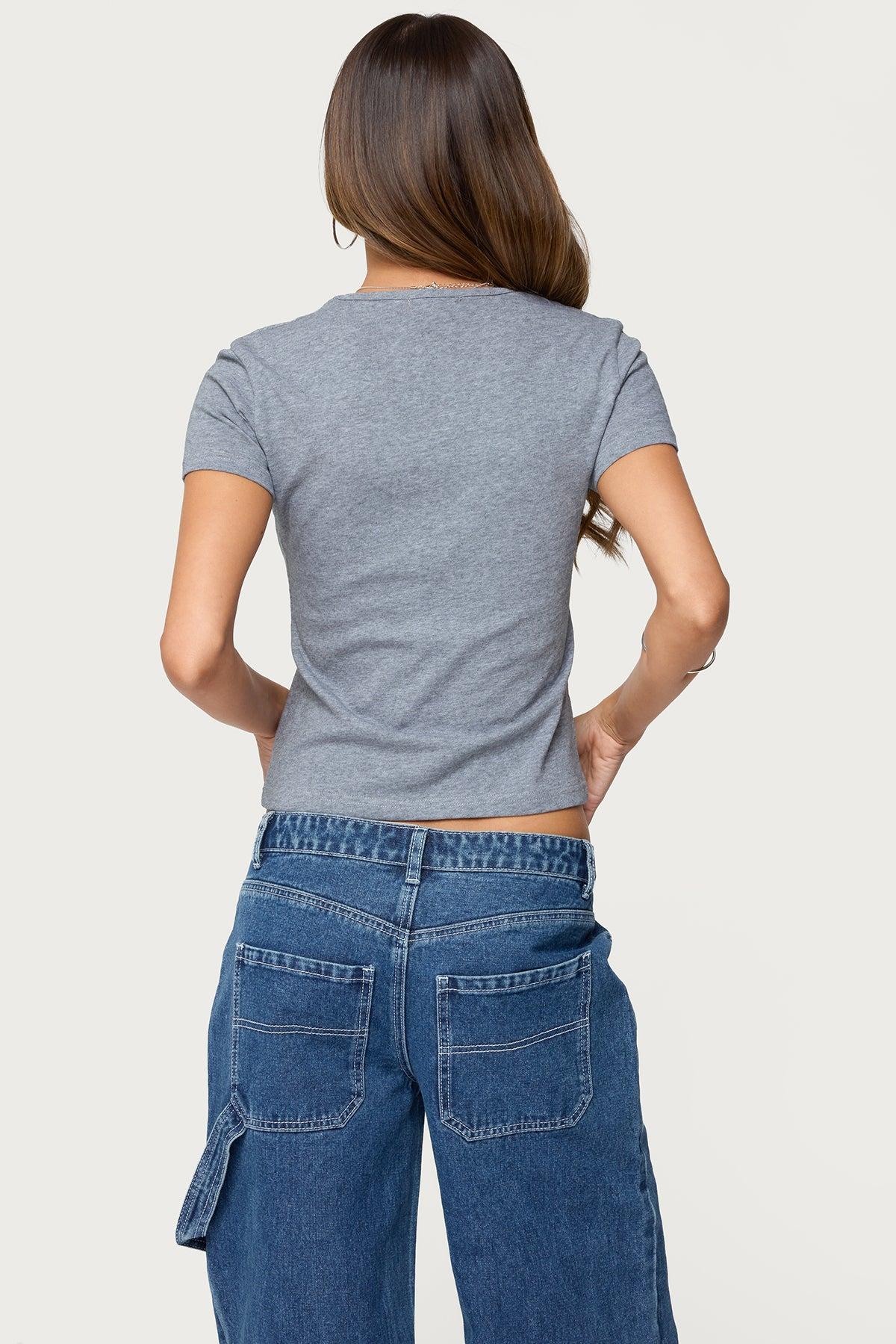 Nikkey Semi Sheer T Shirt Product Image