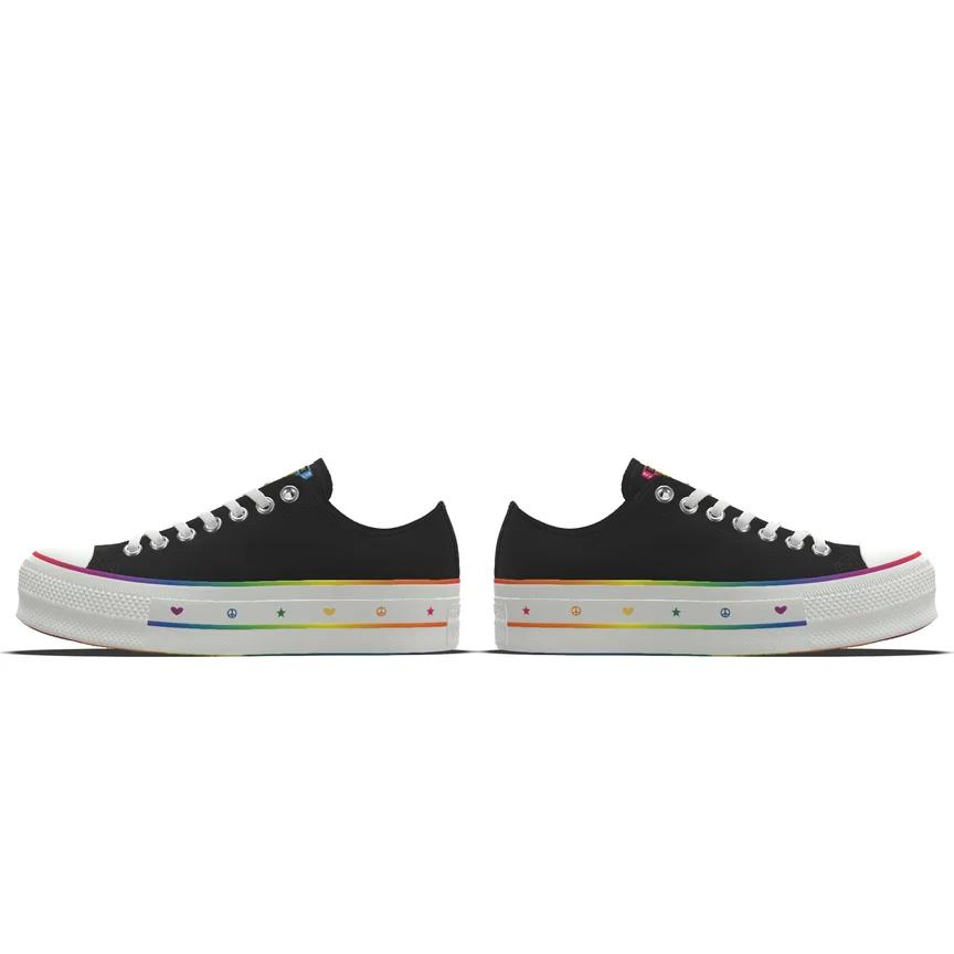 Custom Chuck Taylor All Star Lift Platform Pride By You Product Image