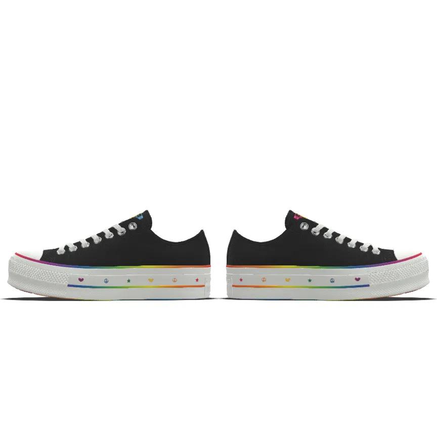 Custom Chuck Taylor All Star Lift Platform Pride By You Product Image