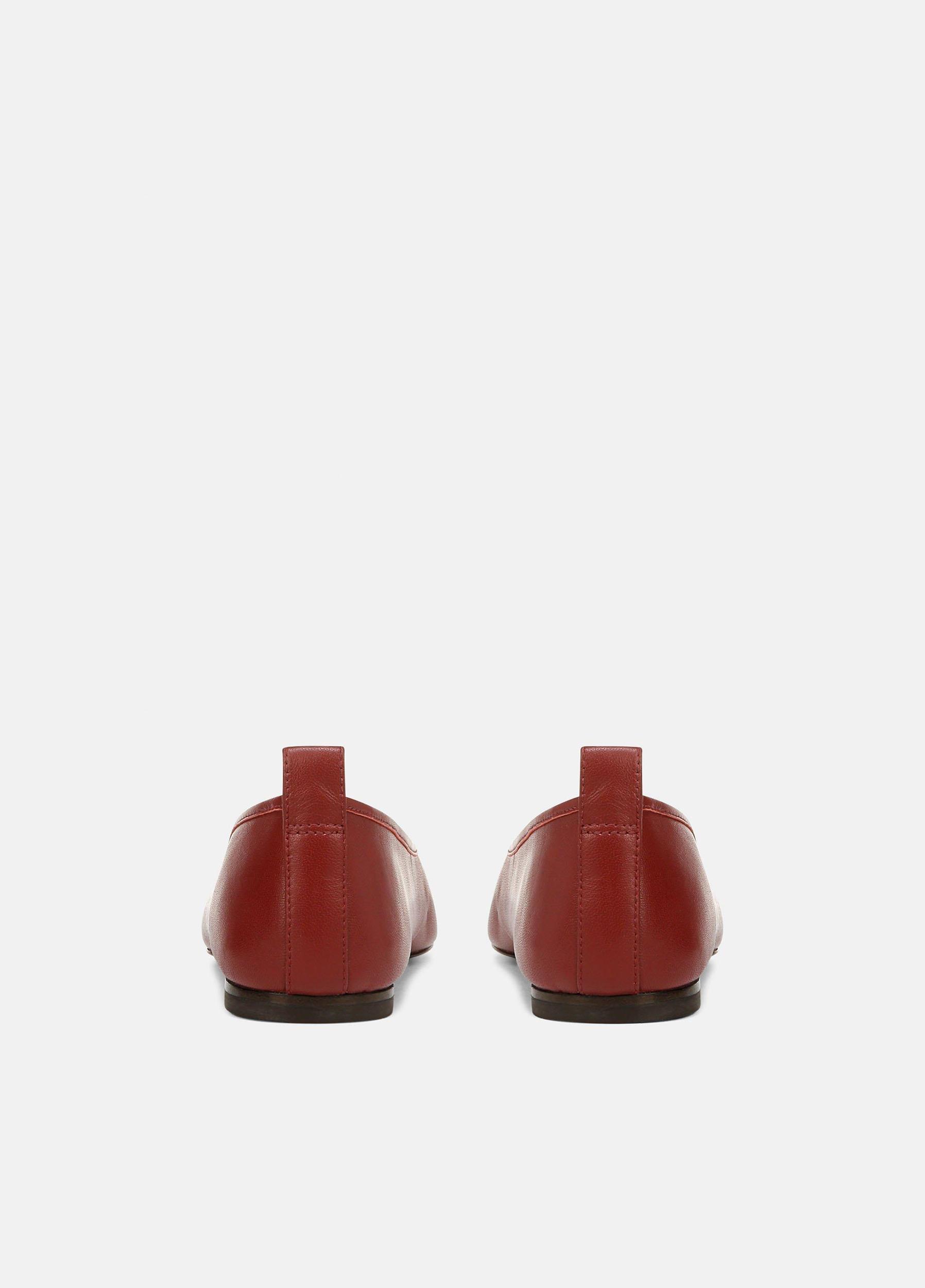 Vivian Leather Ballet Flat Product Image